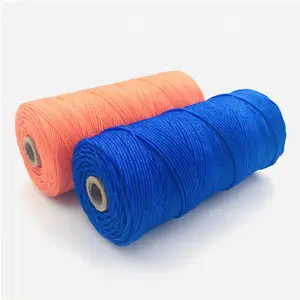 Nylon Monofilament Fishing Net Twine Polyester Yarn Cord 3 Strands Nylon Twisted Rope