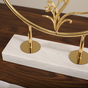 Juego de Figuras de Ciervos de Bronce, Decoración de Cobre para el Hogar, Adorno para Sala de Estar o Entrada, Regalo de Inauguración, Diseño Escénico - Product Image 4