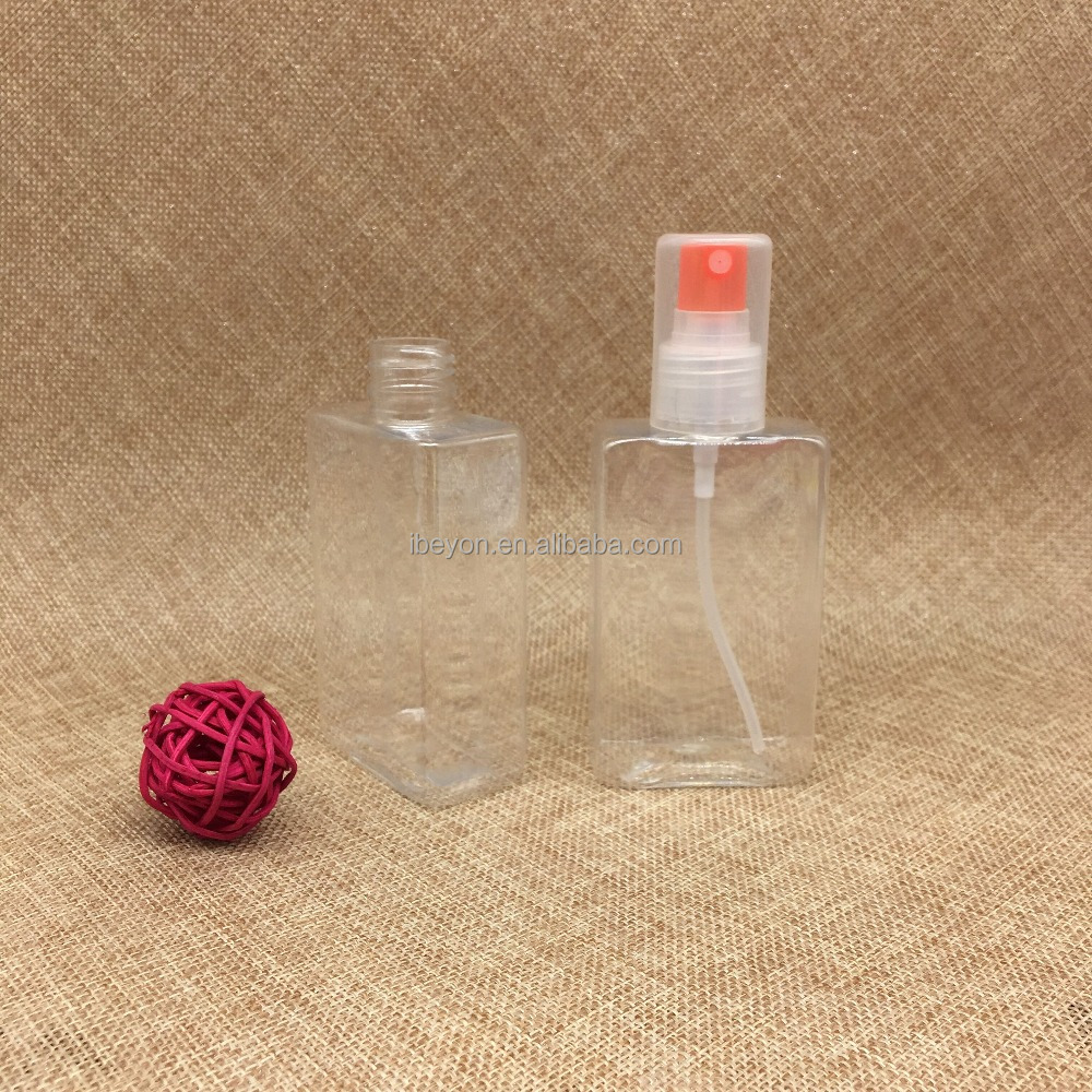 100 ml clair vide D'ANIMAL FAMILIER de jet de parfum carré de bouteille