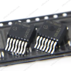 BTN7960BAUMA1 BTN7960B Nuevo controlador de puente ready-made original IC controlador transistor de circuito integrado de 2, 0