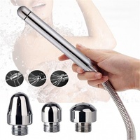 Système de douche bidet moderne en acier et ABS, écologique, à eau chaude, pour nettoyage vaginal et anal, garantie 2 ans