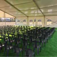 Tente en aluminium de luxe résistante d'événement grandes tentes imperméables tente imperméable pour la partie