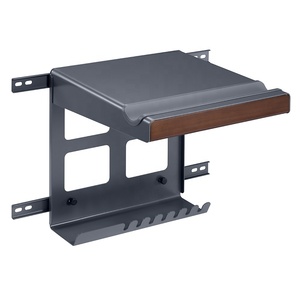 LBM-08DS Portabiciclette <span class=keywords><strong>da</strong></span> <span class=keywords><strong>Parete</strong></span> Orizzontale Rimovibile con Ganci e Ripiano Aperto, Organizzatore per Biciclette <span class=keywords><strong>da</strong></span> Interno - Product Image 4