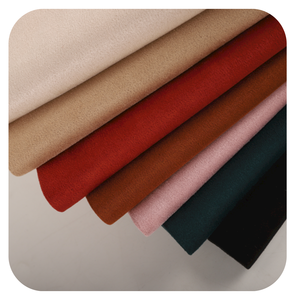 Prix d'usine Tissu Scuba Suede Double Face Interlock 270GSM 95% Polyester 5% Spandex Tricoté Extensible pour Robe, Veste, Sweat à Capuche - Product Image 3