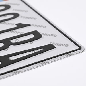 Afrique <span class=keywords><strong>Congo</strong></span> Plaque d'immatriculation de voiture en aluminium gaufré <span class=keywords><strong>film</strong></span> réfléchissant pour moto - Product Image 5