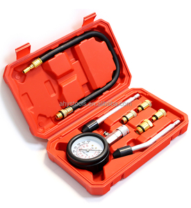 Motor Compressão <span class=keywords><strong>Tester</strong></span> 8-Piece 0-300 Psi Cilindro Manômetro Conjunto para Motores a Gás Gasolina Ferramenta de Reparo Do Veículo - Product Image 4