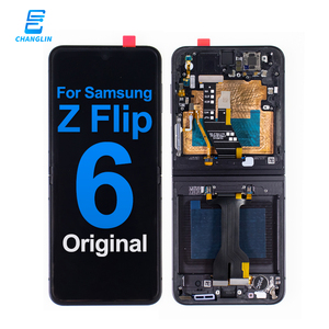หน้าจอ LCD ความสว่างสูงสำหรับ <span class=keywords><strong>Samsung</strong></span> Z Flip 6 ขนาดเท่าของแท้ พร้อมจอสัมผัส อะไหล่เปลี่ยนหน้าจอโทรศัพท์มือถือ ขายส่ง - Product Image 1