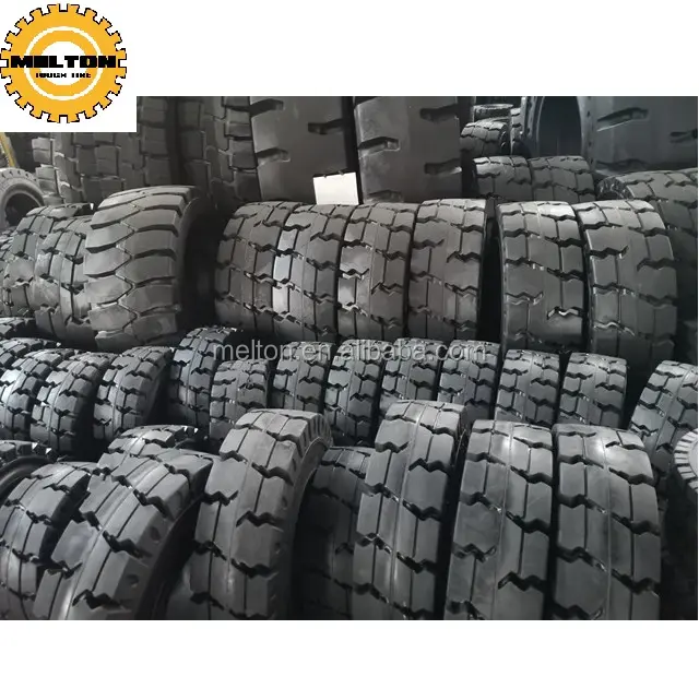 Hot Sale solid forklift tire 5.50-15 8.25-12 7.00-12 7.50-10 6.50-10 High-quality, wear-resistant, non-bursting, durable