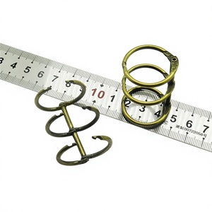 YIWANG papelería Mini 3 anillos 1 pulgada Mesa calendario anillo carpeta Clip - Product Image 4