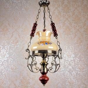 Style européen rétro italien bois Art lumière lustre de luxe britannique pays Restaurant Simple <span class=keywords><strong>suspension</strong></span> en bois massif pour - Product Image 2