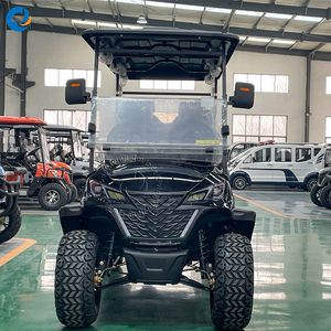 Voiturette de golf électrique chinoise de qualité supérieure avec batterie au lithium 60/72V, homologuée CE, avec pare-brise pliable, à vendre - Product Image 6