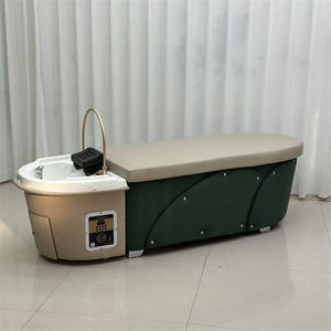 Yicheng Beauty Modern Thai Style <span class=keywords><strong>Spa</strong></span> Head Terapia de agua Cama de peluquería de belleza Cama de champú multifuncional con precio barato - Product Image 1