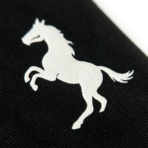 Polo Casual da <span class=keywords><strong>Uomo</strong></span> con Stampa Lettering e Bottoni Frontali, <span class=keywords><strong>Manica</strong></span> Corta, Stile Streetwear Premium Rainbow Spray - Product Image 4
