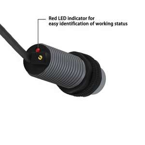 CNTD CRY18-08DPA-L2 12-24V Maks.10mA Jarak Deteksi 8mm PNP <span class=keywords><strong>Sensor</strong></span> Proximitas Induktif Plastik Saklar Proteksi Lonjakan Arus dan Polaritas Terbalik - Product Image 2