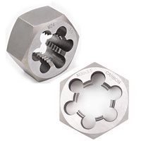 Troqueles de tuerca hexagonal personalizados Macho y troquel métrico no estándar para sistema americano y británico Tuerca de mano derecha hecha de acero de aleación HSS