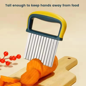 Stainless Steel Manual French Fry & <b>Vegetable</b> Cutter Kitchen <b>Tools</b> for <b>Fruit</b> & <b>Vegetable</b> PP Cover Included - Product Image 4