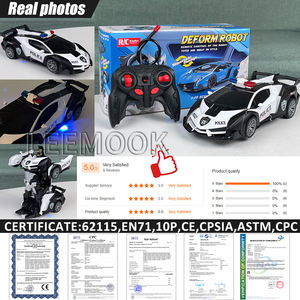 2.4G telecomando con deformazione a un pulsante <span class=keywords><strong>auto</strong></span> con 360 gradi rotante alla deriva Robot <span class=keywords><strong>RC</strong></span> <span class=keywords><strong>auto</strong></span> della polizia - Product Image 5