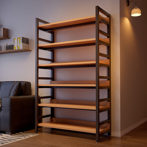 Étagère <span class=keywords><strong>murale</strong></span> intégrée en bois simple pour la maison, le salon et la bibliothèque des étudiants, pour l'affichage et le rangement de livres - Product Image 1