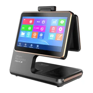 Face recognition pos hardware android pos systems billing POS terminal attendance with fingerprint Visitor ID card reader