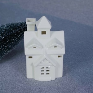 <strong>Tea</strong> <strong>Light</strong> <strong>House</strong> Ceramic Candle <strong>Holder</strong> - Product Image 3
