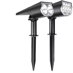 Lámparas Solares de Inducción para <span class=keywords><strong>Jardín</strong></span>, IP67 Impermeables, Luz Blanca Cálida, Montaje <span class=keywords><strong>en</strong></span> Suelo, para Exteriores, Césped, Árboles, Patio, Paisaje, ROHS, PC - Product Image 4