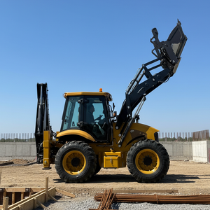 أرخص آلات تحريك التربة، جرار صغير قابل للسحب رباعي الدفع للزراعة مع حفار خلفي للبيع - Product Image 6