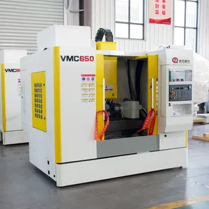 VMC650 CNC freze makinesi dikey torna ve freze işleme merkezi Fanuc Siemens KND CNC freze makinesi