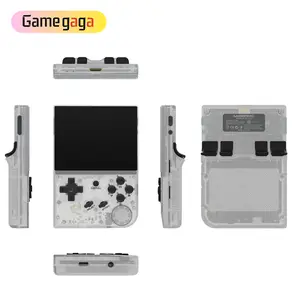 ANBERNIC-Mini console de jeux vidéo portable RG35XX, système Linux, 3.5 pouces, 64 Go