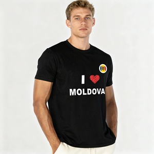 Me encanta la camiseta con la <span class=keywords><strong>bandera</strong></span> estampada de Moldavia con múltiples tamaños para elegir, adecuada para viajes diarios e intercambio cultural - Product Image 3