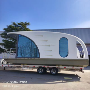 Capsula Spaziale Galleggiante con Camera da Letto, Balcone, Soggiorno e Bagno, Design Modulare per Resort sul Mare e Ville Galleggianti - Product Image 3