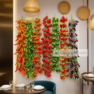 Vegetales artificiales para Halloween, guirnalda <span class=keywords><strong>de</strong></span> calabaza <span class=keywords><strong>de</strong></span> Acción <span class=keywords><strong>de</strong></span> Gracias, decoración <span class=keywords><strong>de</strong></span> pared, Festival <span class=keywords><strong>de</strong></span> <span class=keywords><strong>otoño</strong></span>, decoración <span class=keywords><strong>de</strong></span> <span class=keywords><strong>temporada</strong></span> para interiores y exteriores - Product Image 6