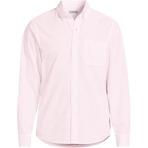 FOXA Men's Long Sleeve <b>Seersucker</b> <b>Shirt</b> 100% Cotton Anti-Wrinkle Casual Wear - Product Image 3