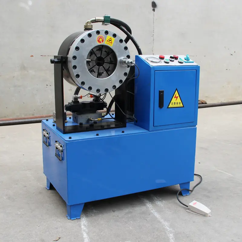 Yüksek basınç hortumları sıkma için hidrolik pres makinesi hortum boru presleme sıkma makinesi basın