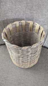 Vietnam Handmade <b>Small</b> Bamboo Reed Rattan <b>Basket</b> Woven Decorative Storage <b>Basket</b> Wholesale Supplier - Product Image 1