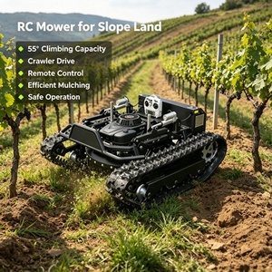 Tondeuse <span class=keywords><strong>à</strong></span> gazon robotisée intelligente avec bac <span class=keywords><strong>à</strong></span> débris auto-vidant et panneau <span class=keywords><strong>de</strong></span> charge solaire pour un entretien <span class=keywords><strong>de</strong></span> pelouse écologique. - Product Image 4