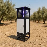 Piège de surveillance des insectes par IA solaire YONGAGRI, dispositif de capture automatique des insectes par photo, lampe LED, garantie 5 ans