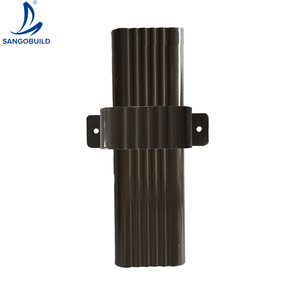 Gouttière carrée en PVC ASA et gouttière de descente pour projets résidentiels et systèmes de récupération des eaux de pluie - Product Image 4