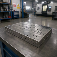 Plateforme modulaire en fonte robuste professionnelle, personnalisée, nouvelle table de soudage en métal 3D pour la fabrication