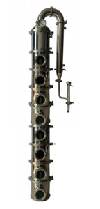 Accesorios de Equipo de Destilación de Columna de Cobre Rojo de 6 Pulgadas con Motor para Uso Doméstico y Comercial, Vino y Whisky - Product Image 5