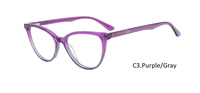 Montures de lunettes en gros yeux de chat lunettes en acétate montures de lunettes pour adultes