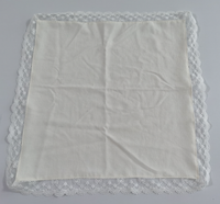 Serviettes de table en lin / Serviettes en lin / Serviettes de mariage avec ourlet en dentelle, lavage à la pierre, teinture à la fibre, ourlet festonné, monogramme