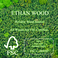 Ensemble de vaisselle en bois jetable personnalisé couteaux fourchettes cuillères biodégradables avec boîte d'emballage personnalisée et ensembles de couverts avec logo