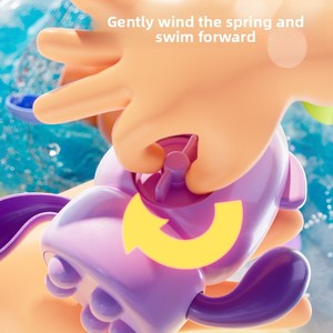 Giocattolo da Bagno a Molla per Bambini, <span class=keywords><strong>Orsetto</strong></span> in Plastica per Giocare con l'Acqua, per Bambini e Bambine da 0 a 24 Mesi - Product Image 2