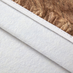 Tovaglia Rotonda in PVC Elastico con Stampa Effetto Legno Rustico HuiHe, Antimacchia e Antiscivolo, Protezione per <span class=keywords><strong>Tavolo</strong></span> da Pranzo 40/48/60 Pollici - Product Image 3