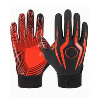 Guantes Deportivos de Fútbol y Rugby Personalizables con Palma de Alto Agarre, Transpirables, Cómodos y Duraderos para Deportes al Aire Libre