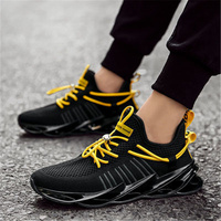 Nouveau printemps été chaussures pour hommes pour hommes sport baskets loisirs Absorption des chocs Marathon course pleine paume coussin d'air Tenis