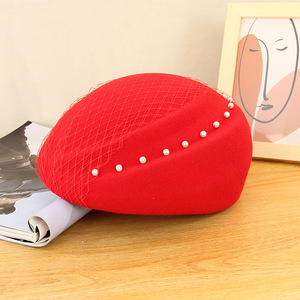 Chapeau à bec en laine pour adulte, chapeau en feutre, taille ajustable, élégant, casquettes bol, spécial fête, royaume-uni, X5117 - Product Image 4
