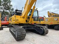 Excavatrice sur chenilles Komatsu PC460 d'occasion de 46 tonnes, modèle 2020, moteur en vente, excellent état, 1 an de service après-vente