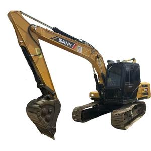 Sany รถขุดตีนตะขาบ13Ton 135C พร้อมปั๊มไฮดรอลิกมอเตอร์สำหรับการก่อสร้างบ้านพร้อมถังขุด - Product Image 1