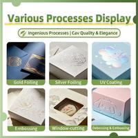 Boîtes cadeaux portables avec logo personnalisé, boîtes rigides en carton noir mat de luxe, boîtes en carton recyclables avec laminage mat
